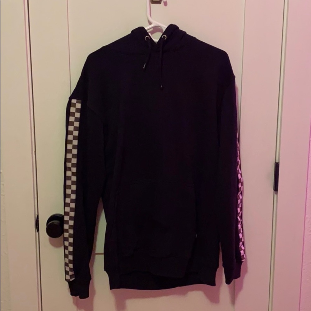 Sktbs (L) MENS Thick Checkered Hoodie